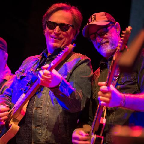 Kevin Walsh and Mike Petrillo during Shine A Light on 1968 - photo by Joe del Tufo
