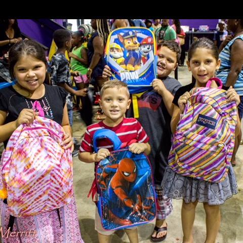 Backpack Giveaway IN Wilmington