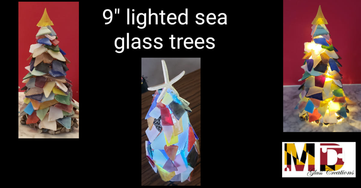 Sea Glass Tree